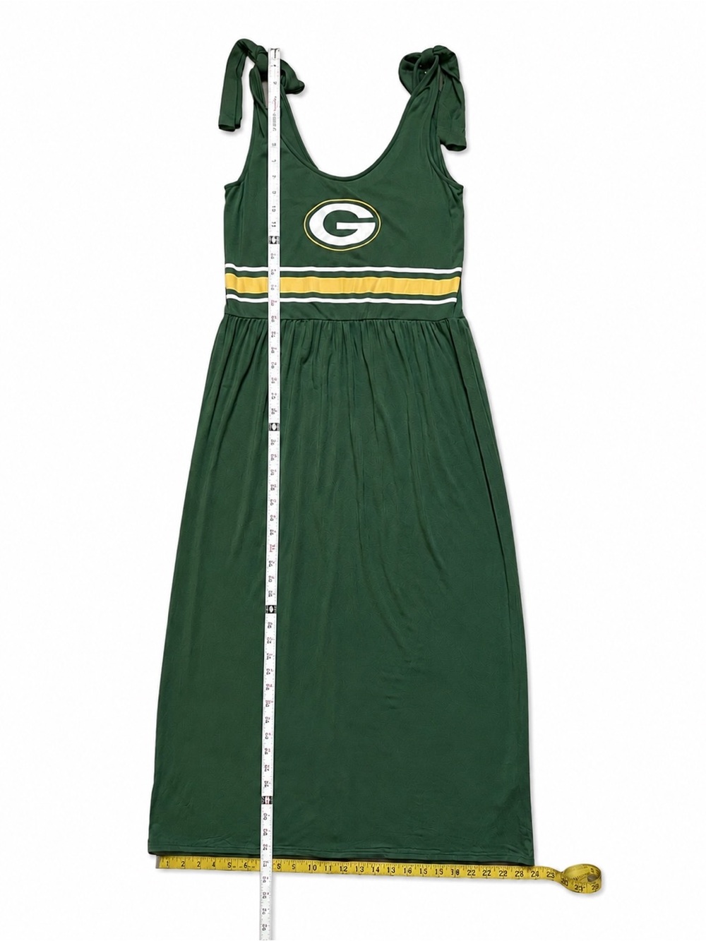 Green Bay Packers Women’s Small Maxi Dress NFL Football Game Day Dress - Picture 4 of 7